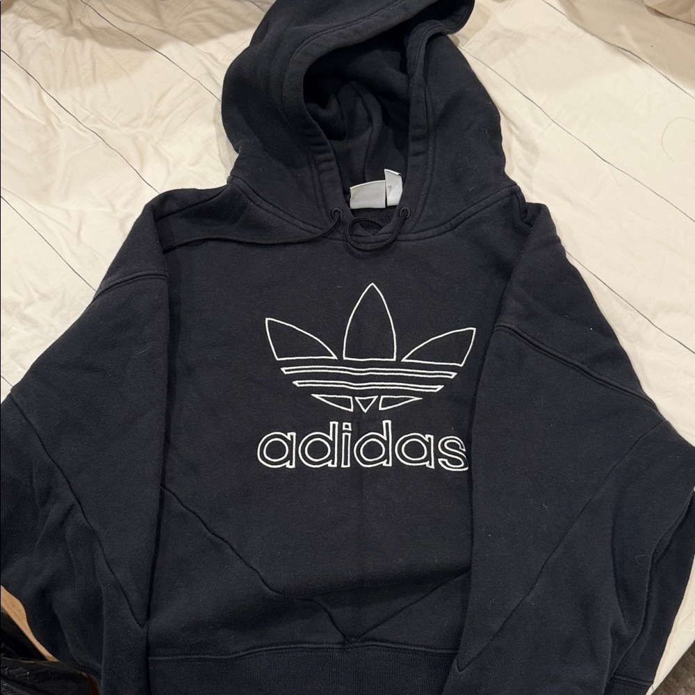 Adidas cropped hoodie